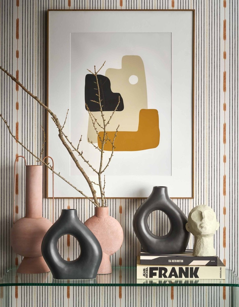 Coordonné Ikart Huipil Black behang A00819 - LAB COLOUR THE WORLD