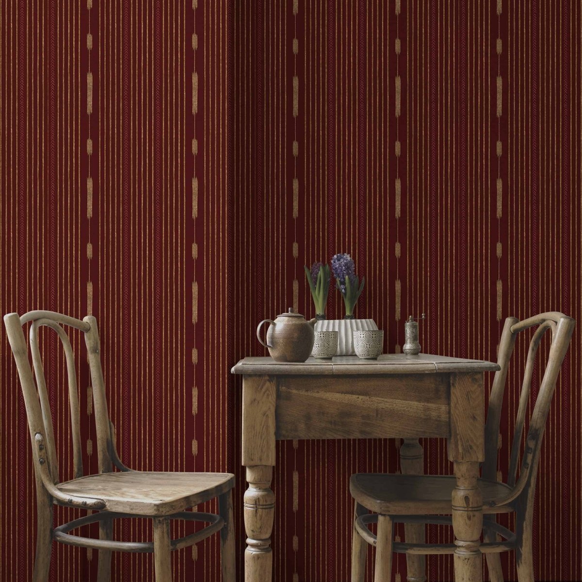 Coordonné Ikart Huipil Wine behang A00821 - LAB COLOUR THE WORLD