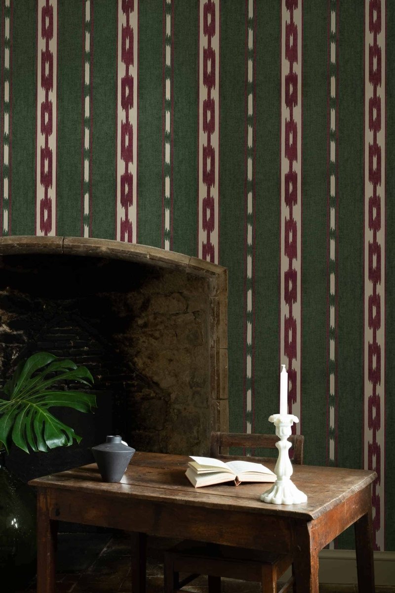 Coordonné Ikart Kente behang A00806 - LAB COLOUR THE WORLD