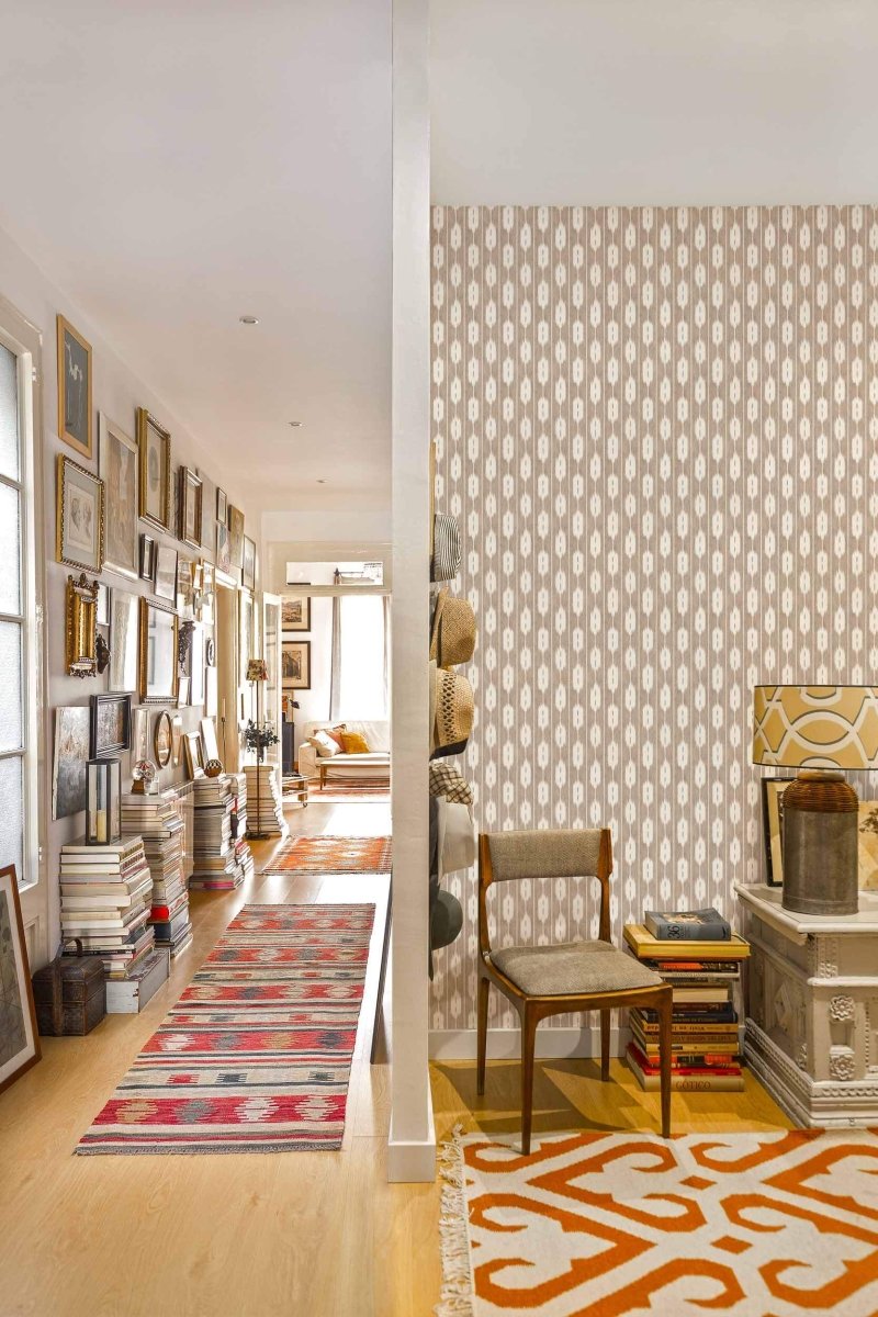 Coordonné Ikart Llengües Cream behang A00828 - LAB COLOUR THE WORLD