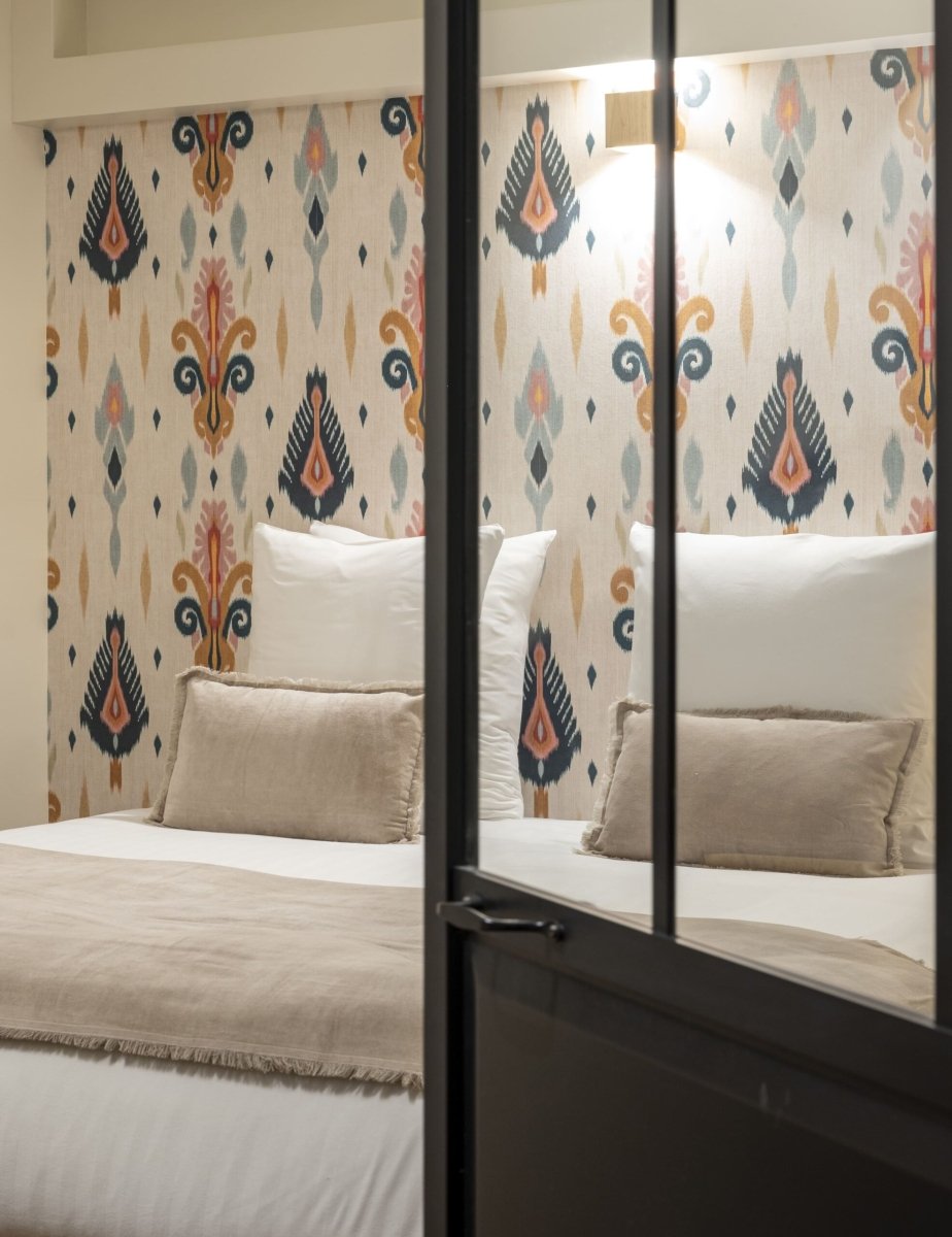 Coordonné Ikart Sumba Cream behang A00822 - LAB COLOUR THE WORLD