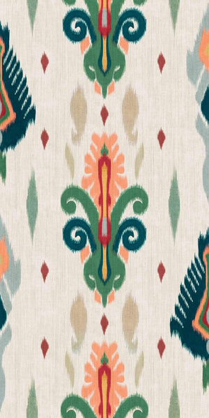 Coordonné Ikart Sumba Green behang A00824 - LAB COLOUR THE WORLD