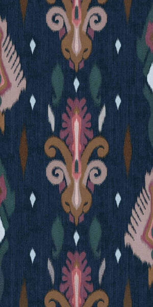 Coordonné Ikart Sumba Navy behang A00825 - LAB COLOUR THE WORLD