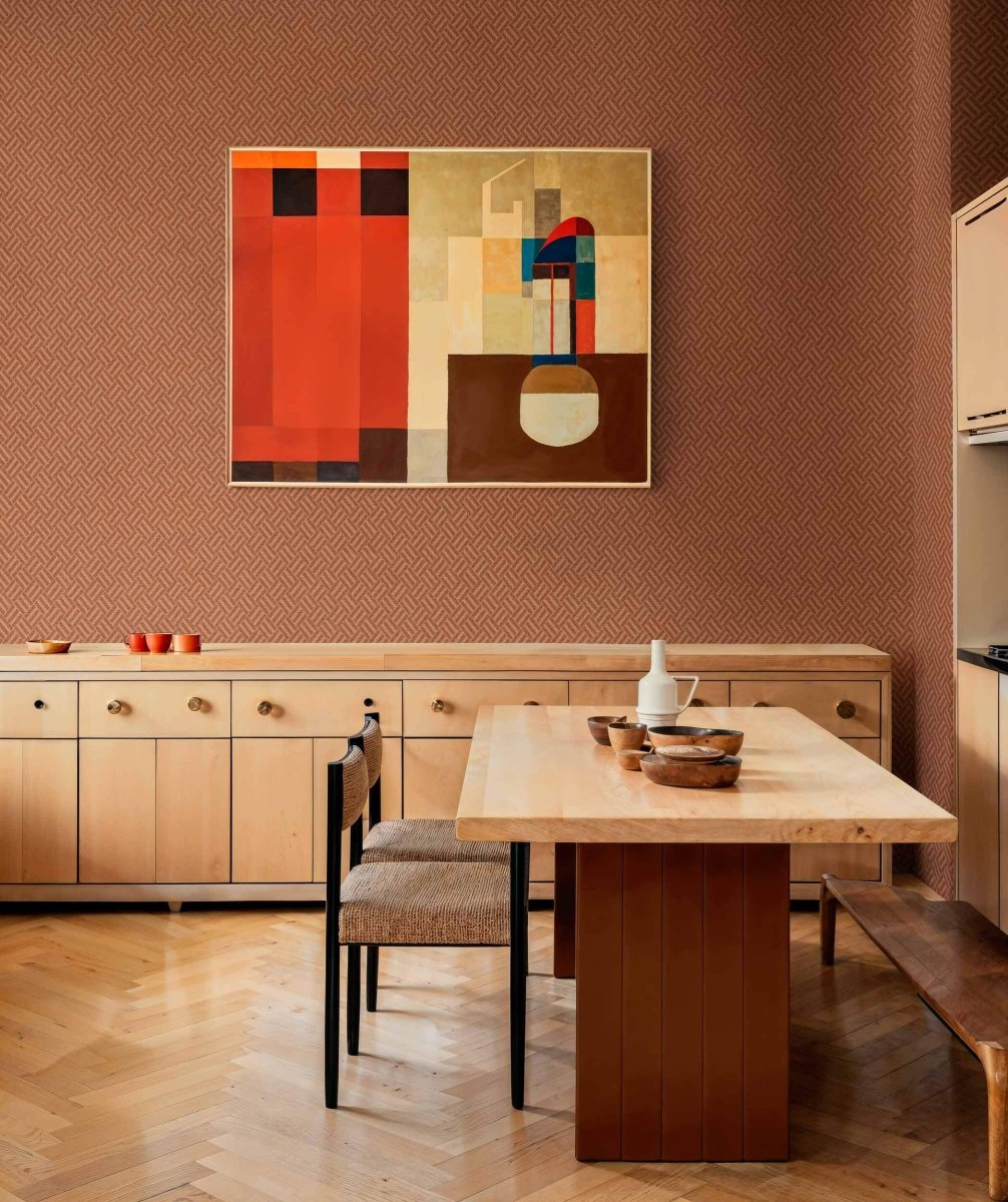 Coordonné Lattice Crosshatch behang B00520 - LAB COLOUR THE WORLD