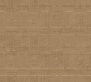 Coordonné Lattice Fretwork Sand behang B00506 - LAB COLOUR THE WORLD