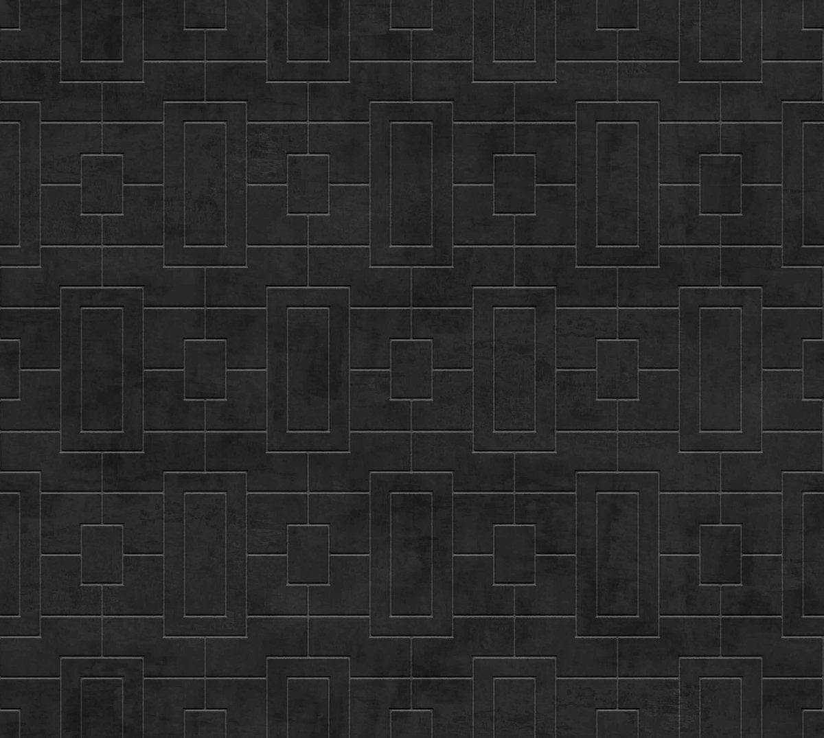 Coordonné Lattice Fretwork Slate behang B00510 - LAB COLOUR THE WORLD