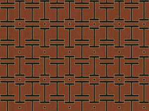 Coordonné Lattice Grid Clay behang B00557 - LAB COLOUR THE WORLD