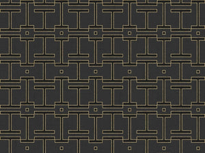 Coordonné Lattice Grid Slate behang B00559 - LAB COLOUR THE WORLD