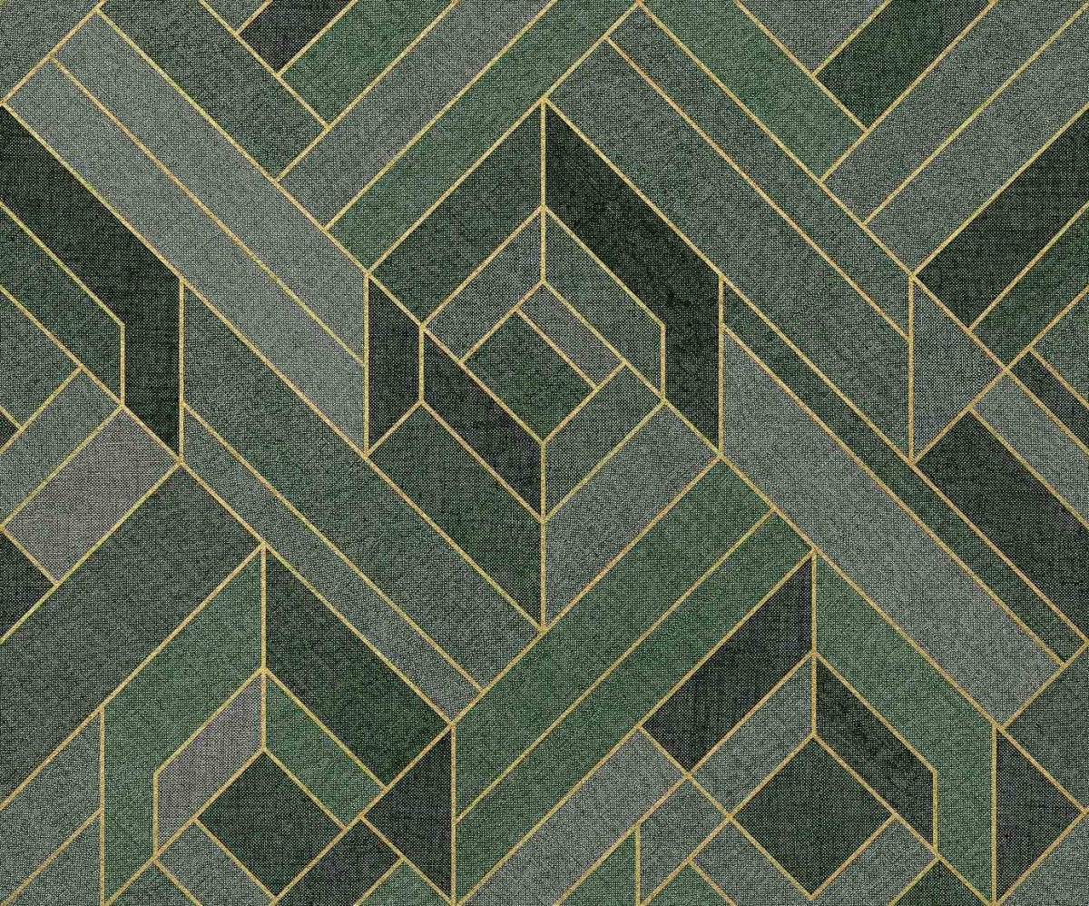 Coordonné Lattice Hexagonal behang B00562 - LAB COLOUR THE WORLD