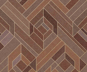 Coordonné Lattice Hexagonal behang B00563 - LAB COLOUR THE WORLD