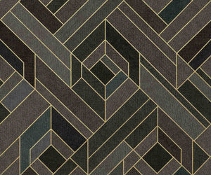 Coordonné Lattice Hexagonal behang B00564 - LAB COLOUR THE WORLD