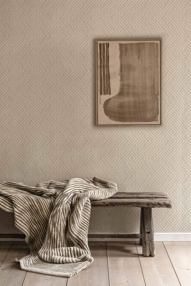 Coordonné Lattice Interwoven behang B00500 - LAB COLOUR THE WORLD