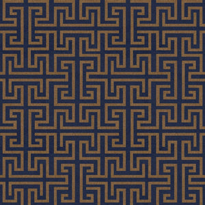 Coordonné Lattice Maze Ultramarine behang B00552 - LAB COLOUR THE WORLD