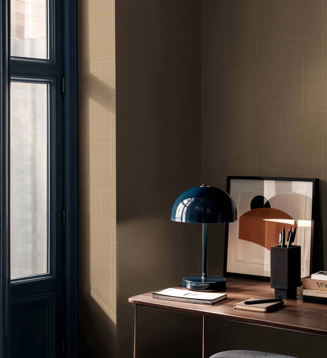 Coordonné Lattice Monoclinic behang B00525 - LAB COLOUR THE WORLD