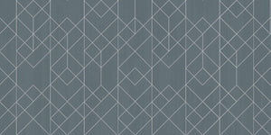 Coordonné Lattice Rhombohedral behang B00536 - LAB COLOUR THE WORLD