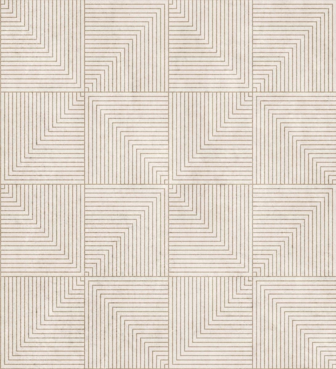 Coordonné Lattice Tetragonal Cotton behang B00515 - LAB COLOUR THE WORLD