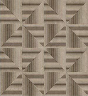 Coordonné Lattice Tetragonal Mole behang B00517 - LAB COLOUR THE WORLD