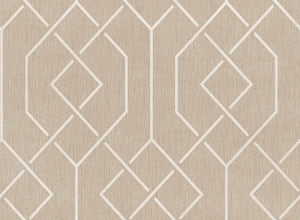 Coordonné Lattice Trellis Stone behang B00545 - LAB COLOUR THE WORLD
