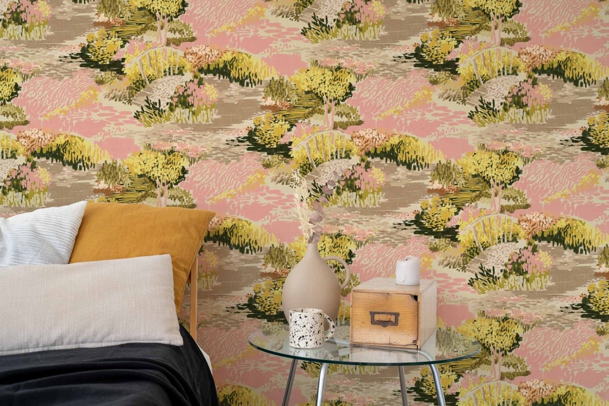 Coordonné Lur Puente Curry behang A00613 - LAB COLOUR THE WORLD