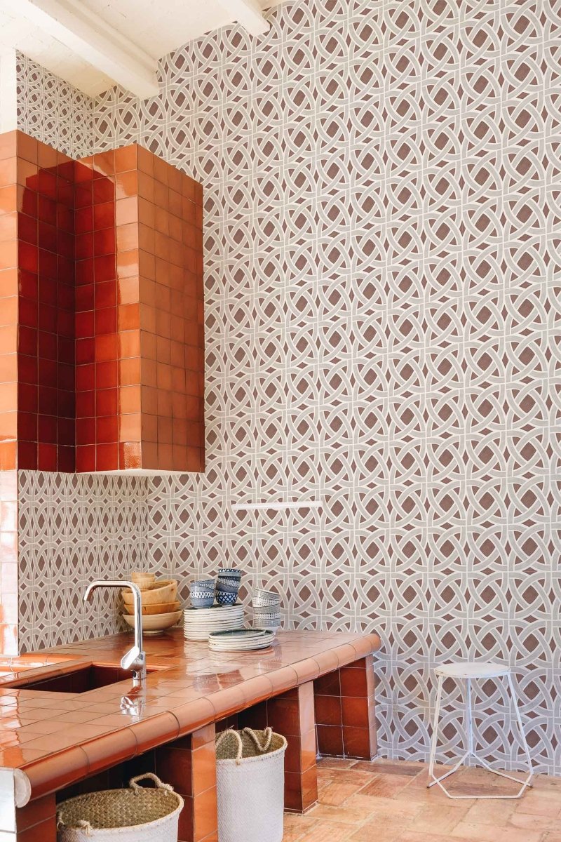 Coordonné Maasai, Ybarra & Serret for Coordonné Roots behang YSP0252 - LAB COLOUR THE WORLD