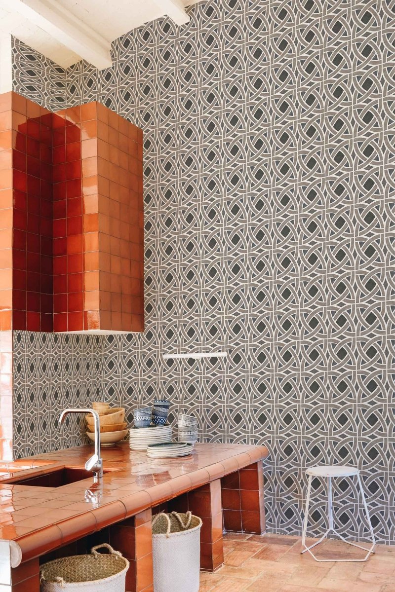 Coordonné Maasai, Ybarra & Serret for Coordonné Roots behang YSP0254 - LAB COLOUR THE WORLD