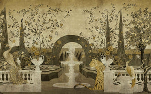 Coordonné Maximalism Dédale Gold behang 9300102 - LAB COLOUR THE WORLD