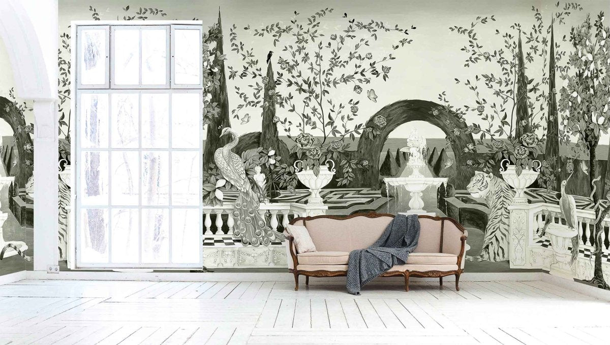 Coordonné Maximalism Dédale Off behang 9300103 - LAB COLOUR THE WORLD