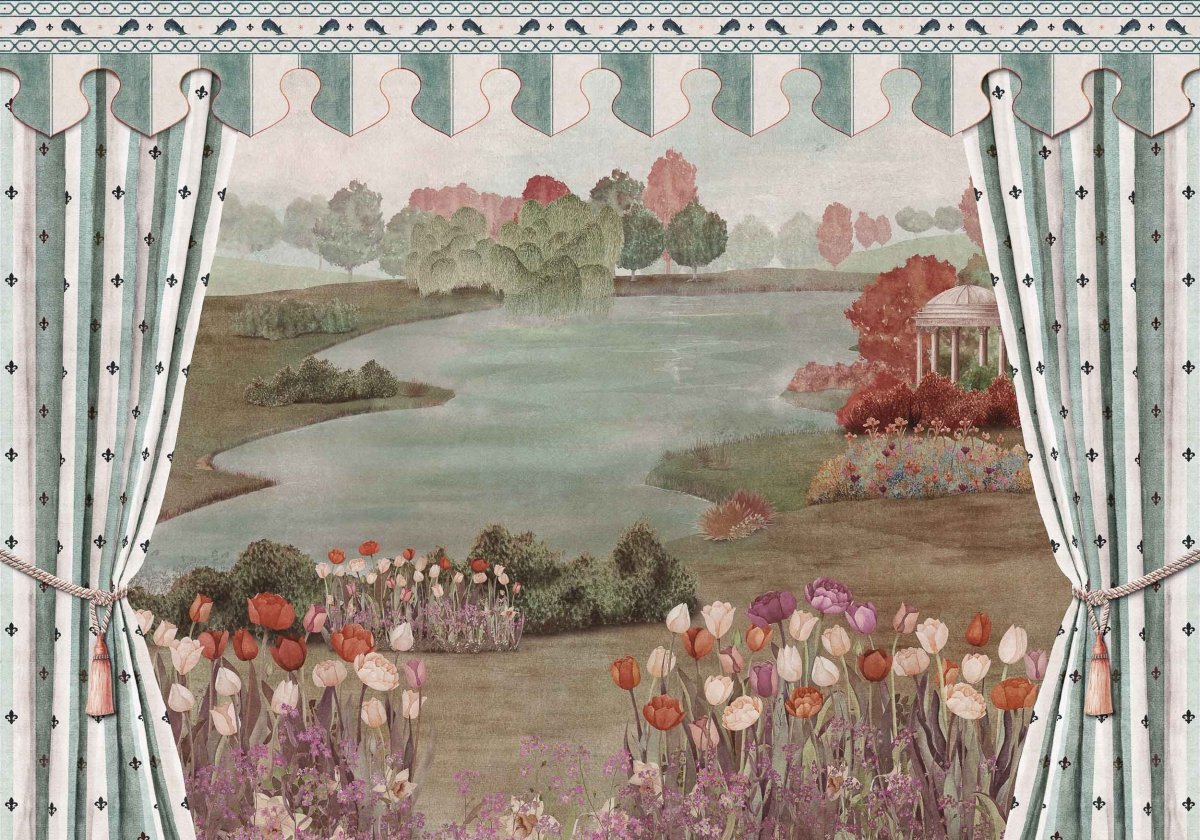 Coordonné Maximalism Folies behang 9300071 - LAB COLOUR THE WORLD