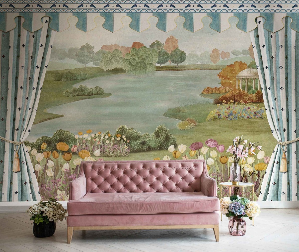 Coordonné Maximalism Folies Romance behang 9300070 - LAB COLOUR THE WORLD