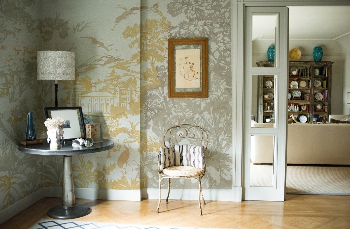 Coordonné Metamorphosis Neo - belle - epoque Blue behang 8800015 - LAB COLOUR THE WORLD