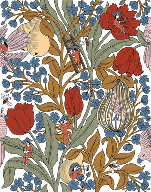 Coordonné Metamorphosis Neo - belle - epoque White behang 8800014 - LAB COLOUR THE WORLD