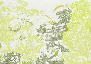 Coordonné Metamorphosis Neotapestry lime behang 8800151 - LAB COLOUR THE WORLD