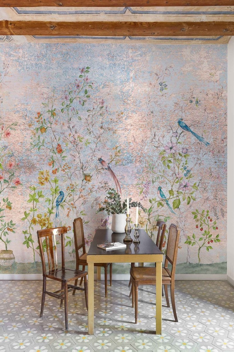 Coordonné Metamorphosis Tea Garden Gold behang 8800120 - LAB COLOUR THE WORLD