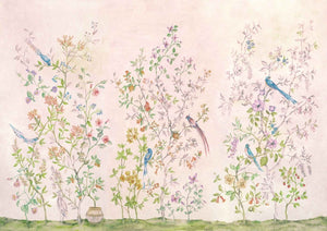 Coordonné Metamorphosis Tea Garden Pink behang 8800122 - LAB COLOUR THE WORLD