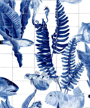Coordonné Naturae Bank of Fish behang 9500024 - LAB COLOUR THE WORLD