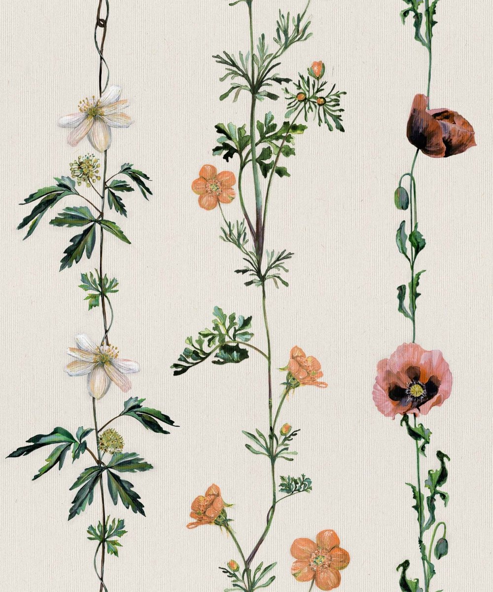 Coordonné Naturae Climbing Flowers behang 9500060 - LAB COLOUR THE WORLD
