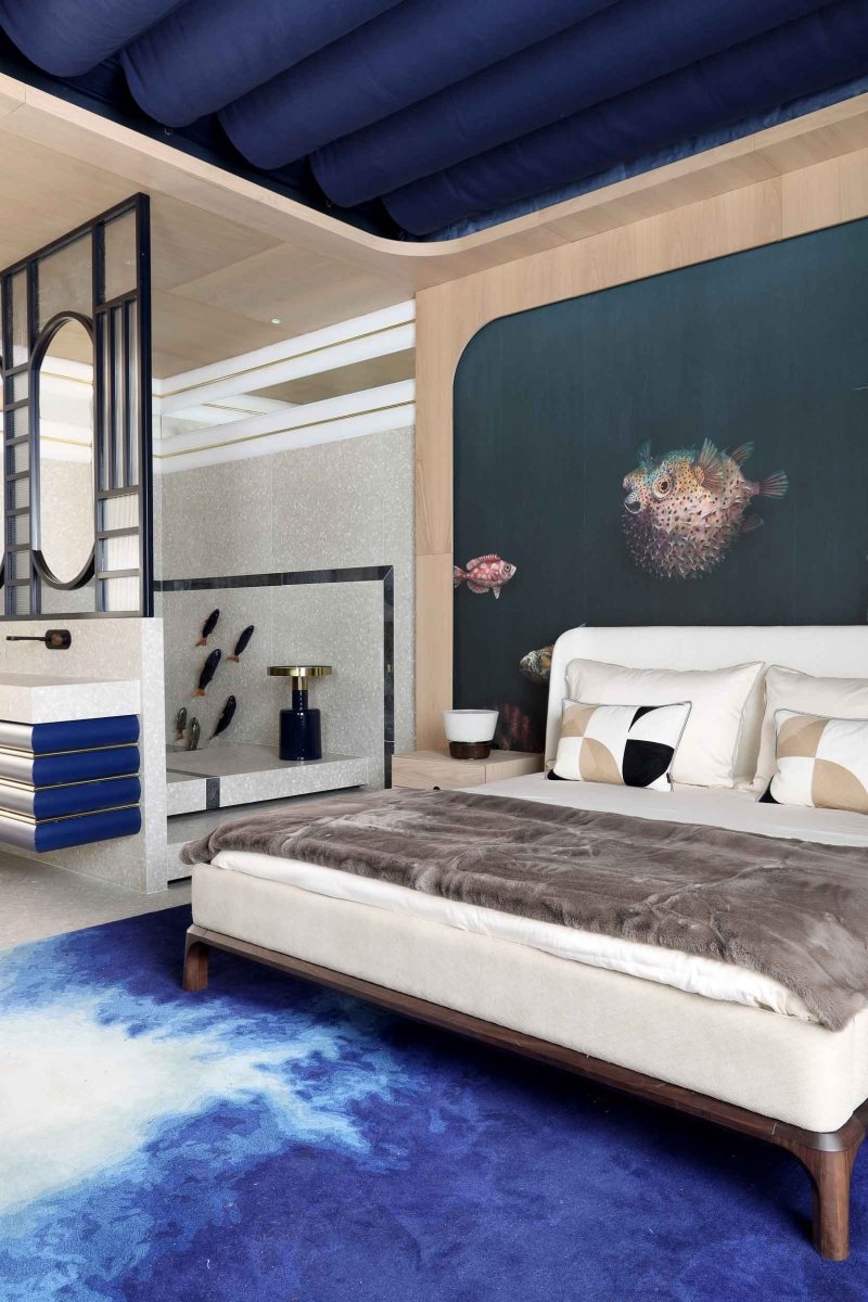 Coordonné Naturae Deep Ocean Mediterranean behang 9500501 - LAB COLOUR THE WORLD