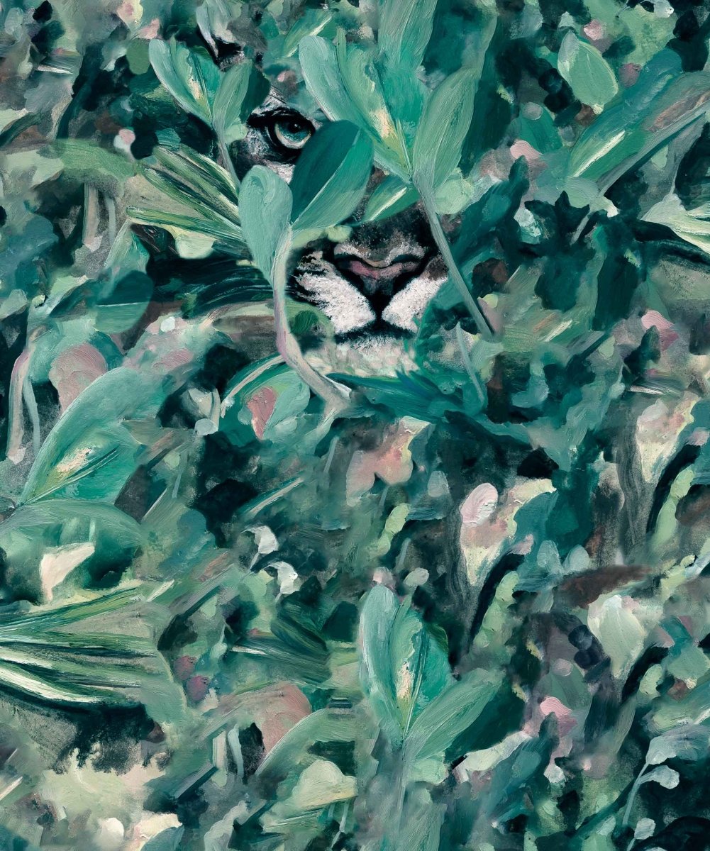 Coordonné Naturae Hidden Puma behang 9500012 - LAB COLOUR THE WORLD