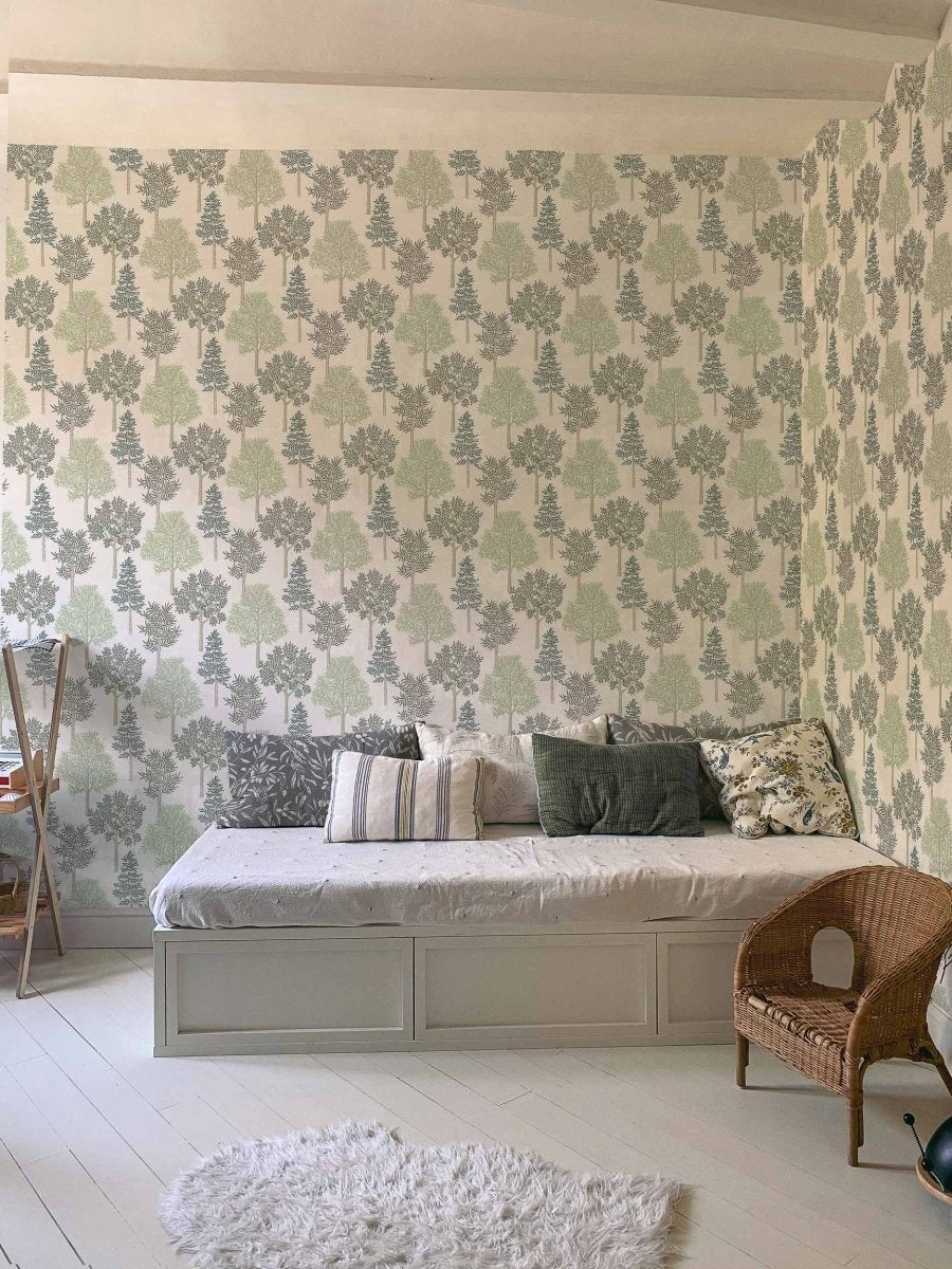 Coordonné Olivar Arboleda Silvestre/Verde behang A00513 - LAB COLOUR THE WORLD
