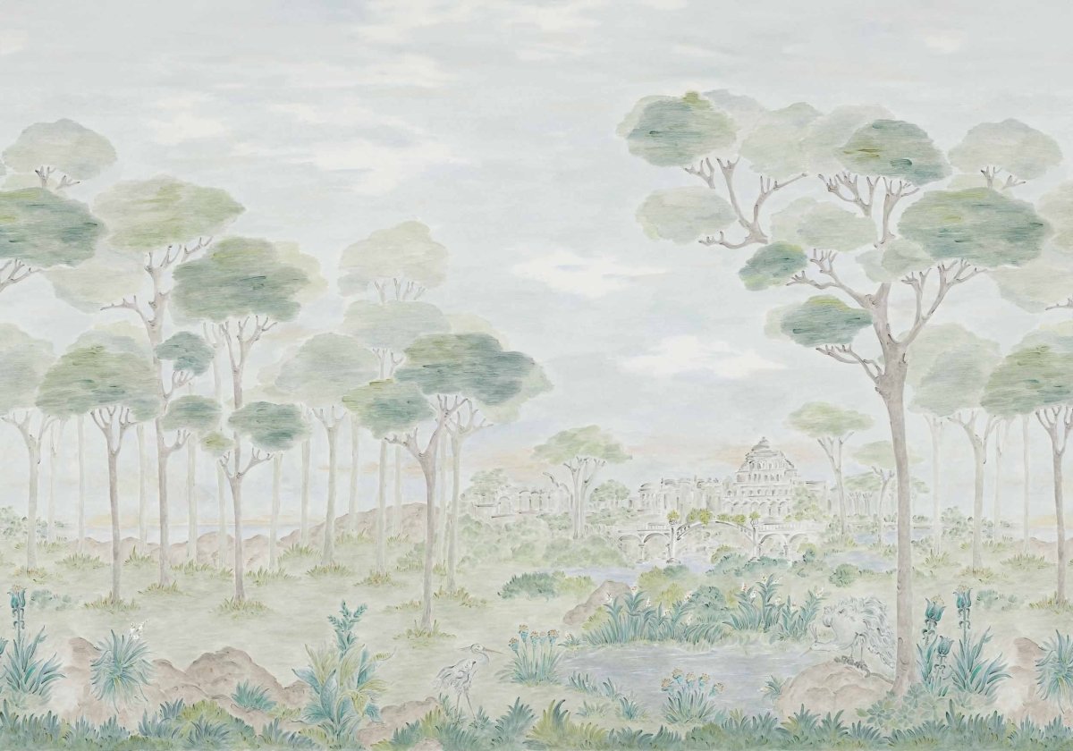 Coordonné Palacio de Cristal, Ybarra & Serret for Coordonné Vista hermosa behang YSP0436 - LAB COLOUR THE WORLD