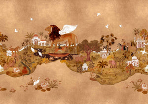 Coordonné Panchatantra Behang D00459 - LAB COLOUR THE WORLD