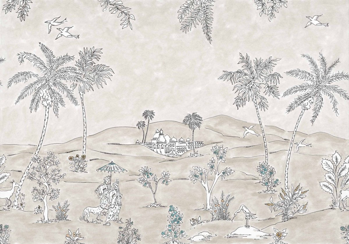 Coordonné Petra, Ybarra & Serret for Coordonné Wadi Rum behang YSP0329 - LAB COLOUR THE WORLD