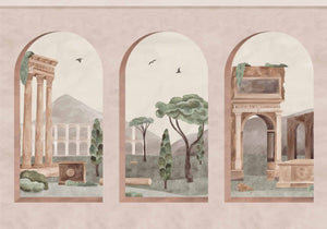 Coordonné Pompei Forum behang B00654 - LAB COLOUR THE WORLD