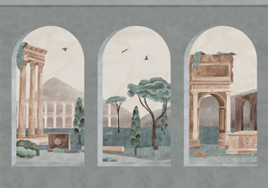 Coordonné Pompei Forum behang B00656 - LAB COLOUR THE WORLD