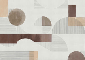Coordonné Random Archist Azulejos Terra behang 9000080 - LAB COLOUR THE WORLD