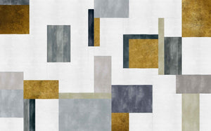 Coordonné Random Archist Color Study Gold behang 9000502 - LAB COLOUR THE WORLD