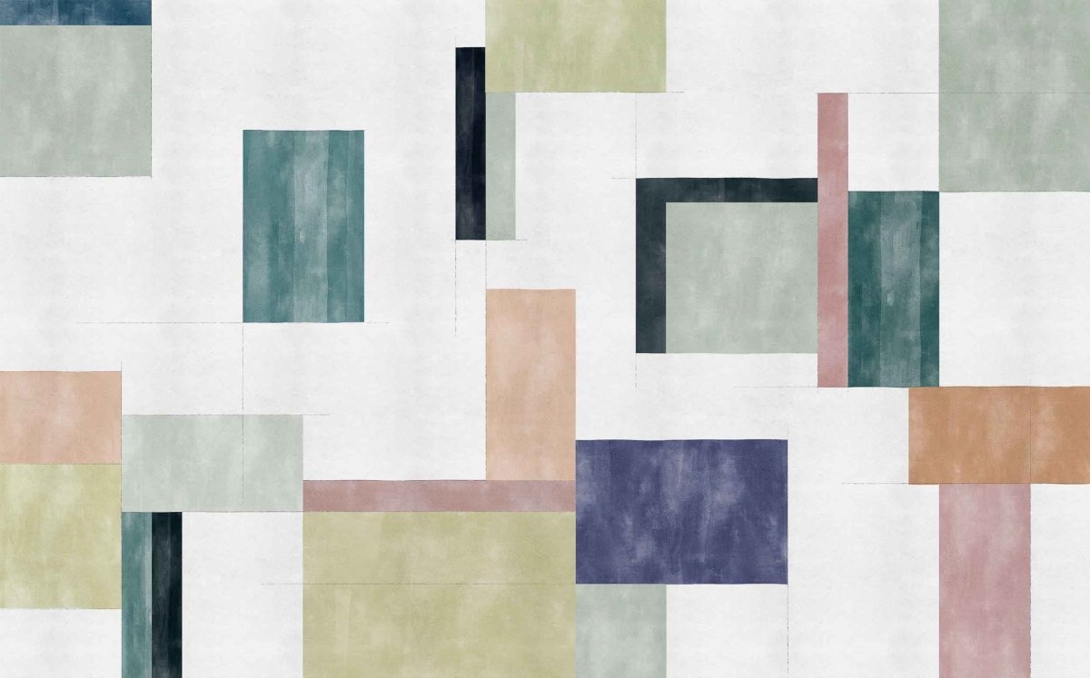 Coordonné Random Archist Color Study Multi behang 9000500 - LAB COLOUR THE WORLD