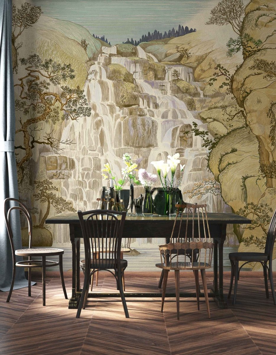 Coordonné Random Archist Fallingwater behang 9000002 - LAB COLOUR THE WORLD