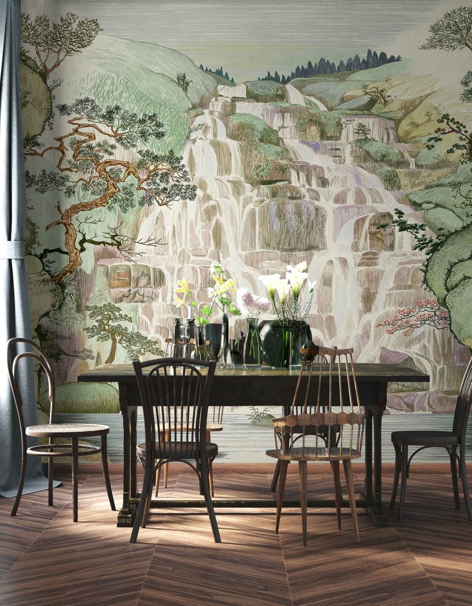 Coordonné Random Archist Fallingwater behang 9000004 - LAB COLOUR THE WORLD