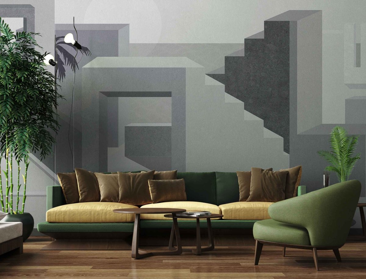 Coordonné Random Archist La Muralla Off behang 9000013 - LAB COLOUR THE WORLD